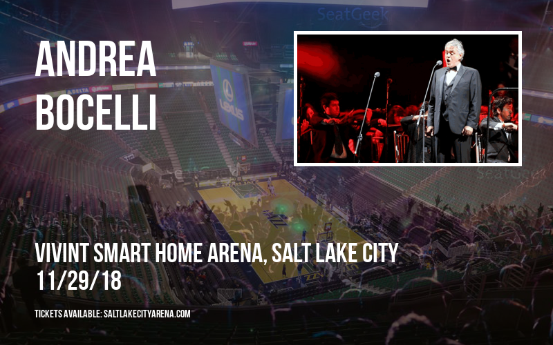 Andrea Bocelli at Vivint Smart Home Arena tickets Andrea Bocelli at Vivint Smart Home Arena