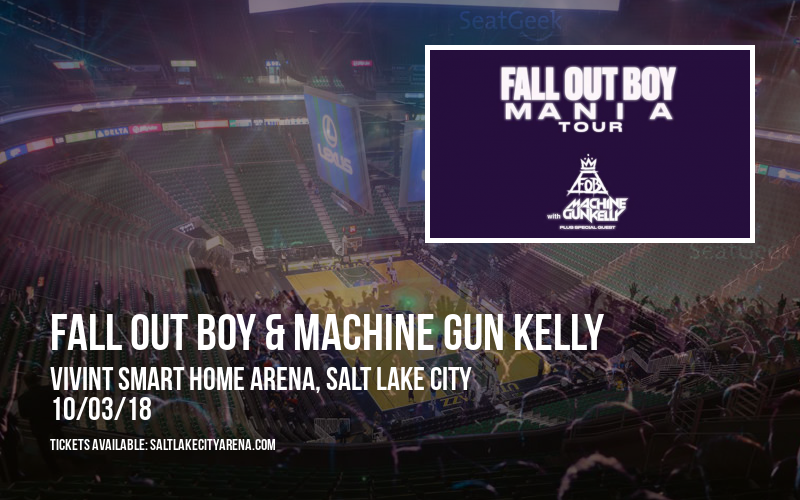Fall Out Boy & Machine Gun Kelly at Vivint Smart Home Arena