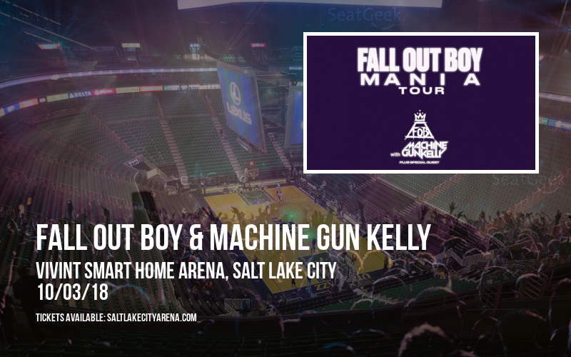 Fall Out Boy & Machine Gun Kelly at Vivint Smart Home Arena tickets Fall Out Boy & Machine Gun Kelly at Vivint Smart Home Arena