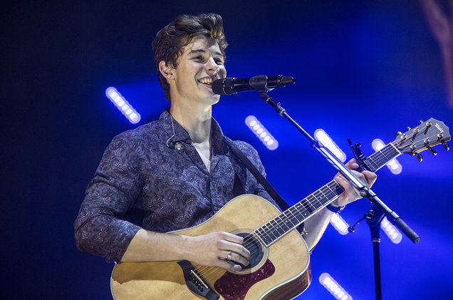 Shawn Mendes at Vivint Smart Home Arena
