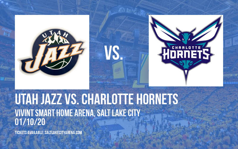 Utah Jazz vs. Charlotte Hornets at Vivint Smart Home Arena tickets Utah Jazz vs. Charlotte Hornets at Vivint Smart Home Arena