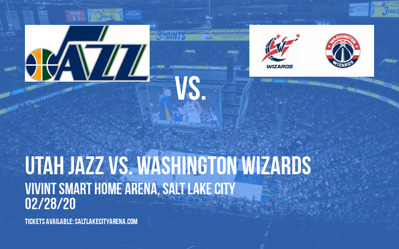 Utah Jazz vs. Washington Wizards at Vivint Smart Home Arena tickets Utah Jazz vs. Washington Wizards at Vivint Smart Home Arena