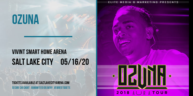 Ozuna at Vivint Smart Home Arena tickets Ozuna at Vivint Smart Home Arena