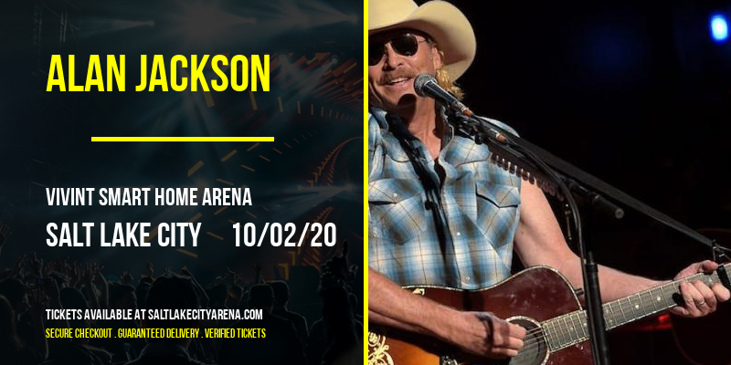Alan Jackson at Vivint Smart Home Arena tickets Alan Jackson at Vivint Smart Home Arena