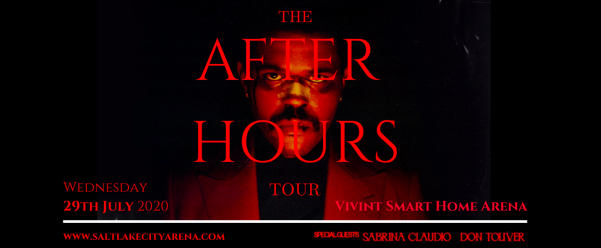 The Weeknd, Sabrina Claudio & Don Toliver at Vivint Smart Home Arena tickets The Weeknd, Sabrina Claudio & Don Toliver at Vivint Smart Home Arena