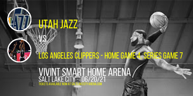 NBA Western Conference Semifinals: Utah Jazz vs. TBD - Home Game 4 (Date: TBD - If Necessary) [CANCELLED] at Vivint Smart Home Arena