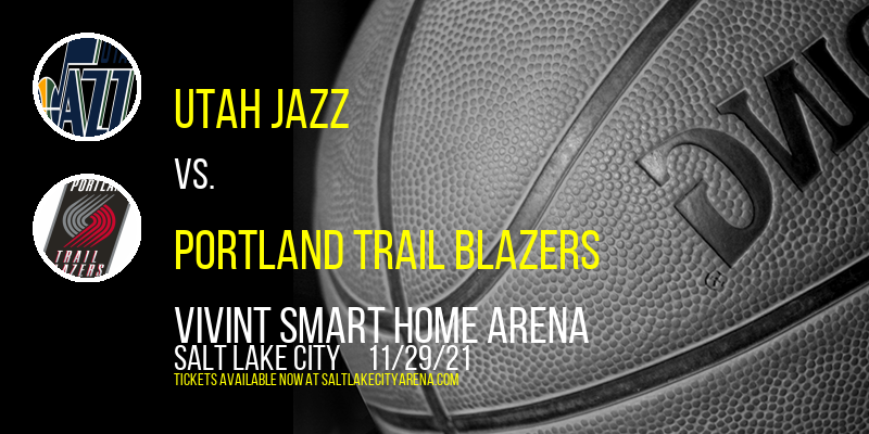 Utah Jazz vs. Portland Trail Blazers at Vivint Smart Home Arena