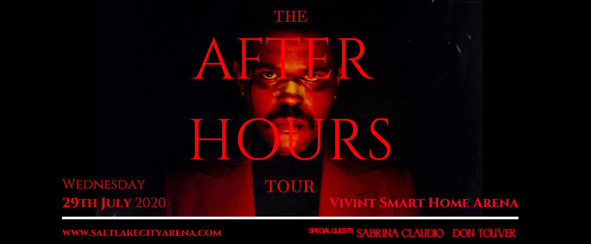 The Weeknd, Sabrina Claudio & Don Toliver [CANCELLED] at Vivint Smart Home Arena