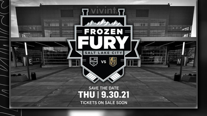 Frozen Fury: Los Angeles Kings vs. San Jose Sharks at Vivint Arena