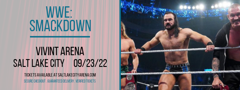 WWE: Smackdown at Vivint Arena