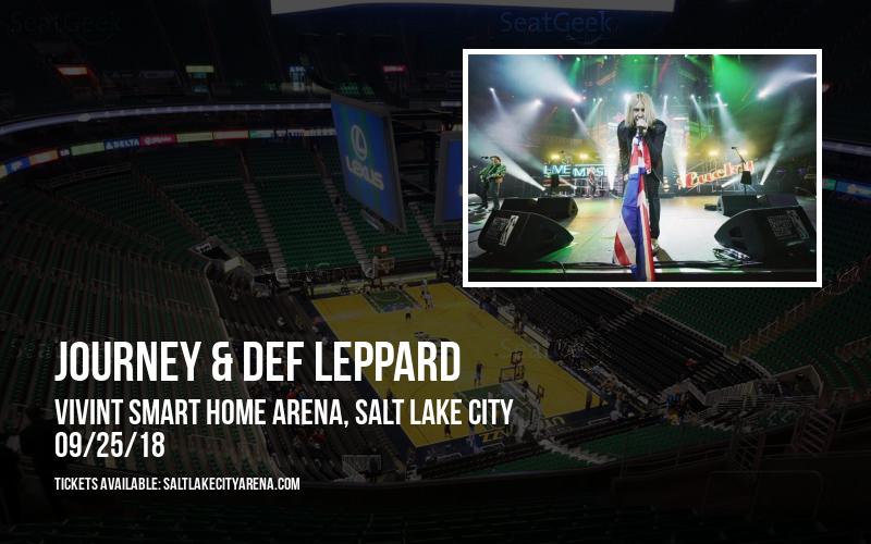 Journey & Def Leppard at Vivint Smart Home Arena tickets Journey & Def Leppard at Vivint Smart Home Arena