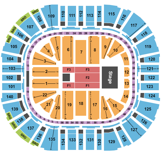 Utah Jazz Ticket Seating Chart