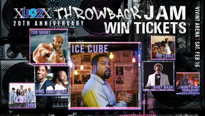 U92 20th Anniversary Throwback Jam: Ice Cube at Vivint Smart Home Arena