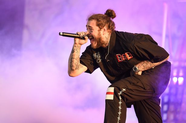 Post Malone at Vivint Smart Home Arena