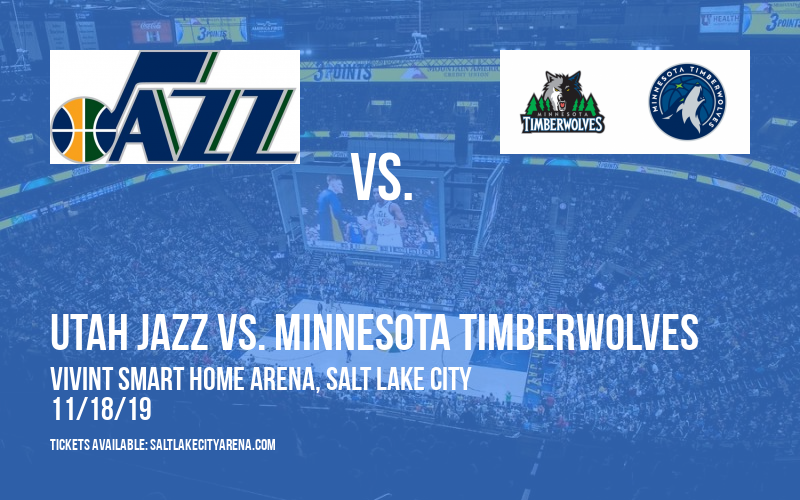 Utah Jazz vs. Minnesota Timberwolves at Vivint Smart Home Arena tickets Utah Jazz vs. Minnesota Timberwolves at Vivint Smart Home Arena