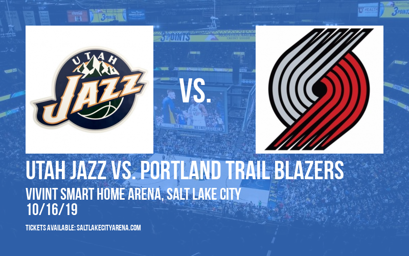 NBA Preseason: Utah Jazz vs. Portland Trail Blazers at Vivint Smart Home Arena tickets NBA Preseason: Utah Jazz vs. Portland Trail Blazers at Vivint Smart Home Arena