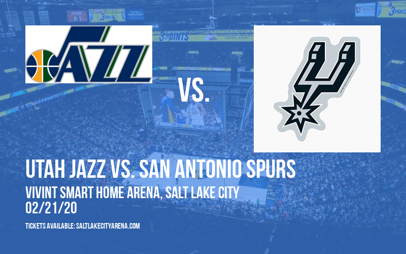Utah Jazz vs. San Antonio Spurs at Vivint Smart Home Arena tickets Utah Jazz vs. San Antonio Spurs at Vivint Smart Home Arena