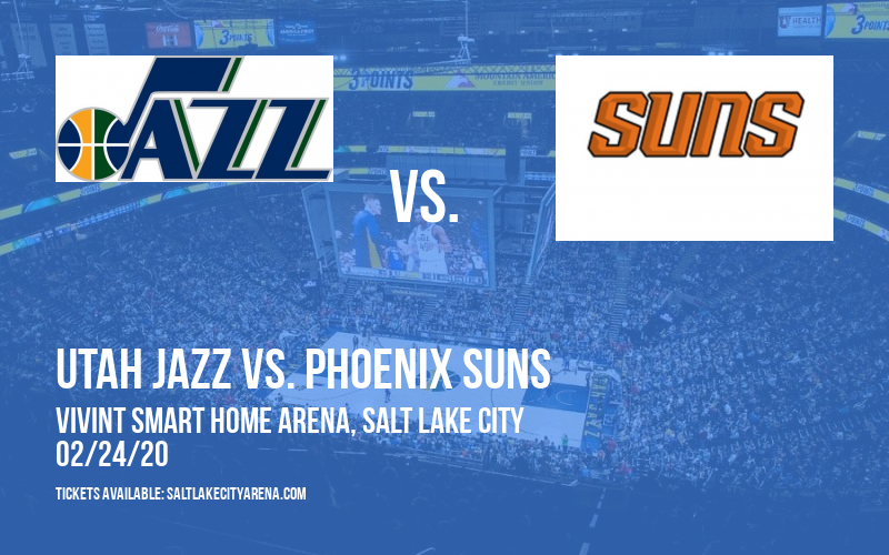 Utah Jazz vs. Phoenix Suns at Vivint Smart Home Arena tickets Utah Jazz vs. Phoenix Suns at Vivint Smart Home Arena