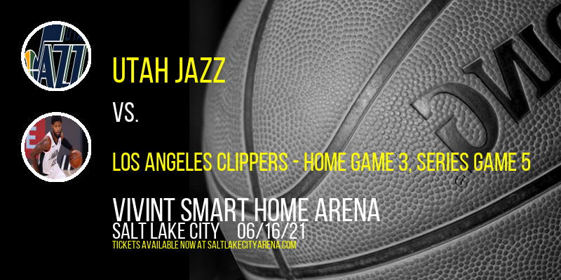 NBA Western Conference Semifinals: Utah Jazz vs. TBD - Home Game 3 (Date: TBD - If Necessary) at Vivint Smart Home Arena