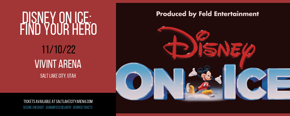 Disney On Ice: Find Your Hero at Vivint Arena