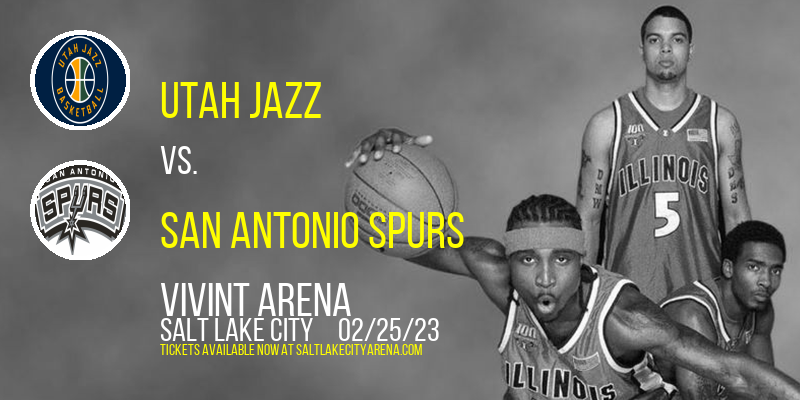 Utah Jazz vs. San Antonio Spurs at Vivint Arena