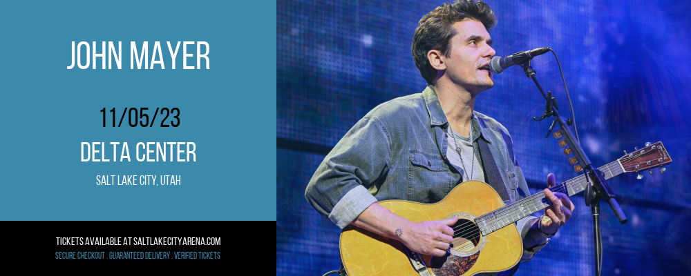 John Mayer at Delta Center