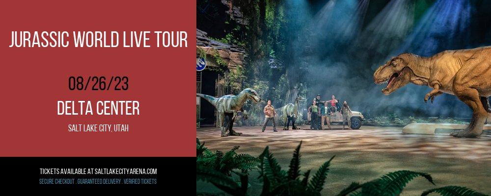 Jurassic World Live Tour at Delta Center