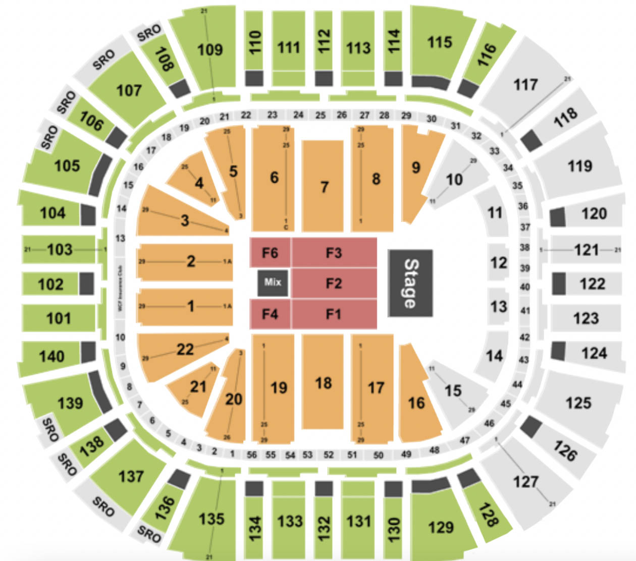 Delta Center Seating Chart