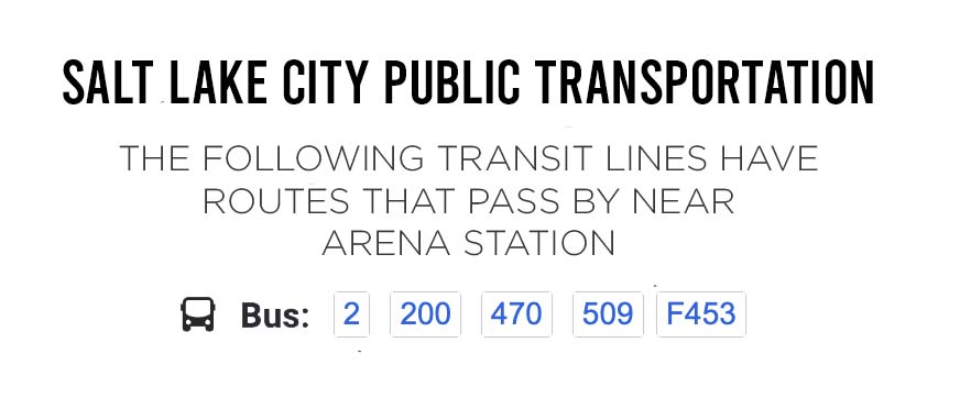 Delta Center bus line