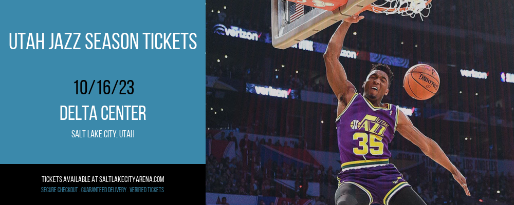 Utah Jazz Season Tickets at Delta Center