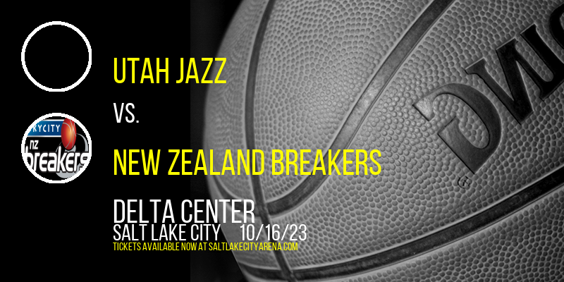 NBA Preseason at Delta Center