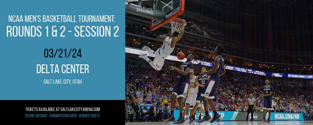 NCAA Men's Basketball Tournament at Delta Center
