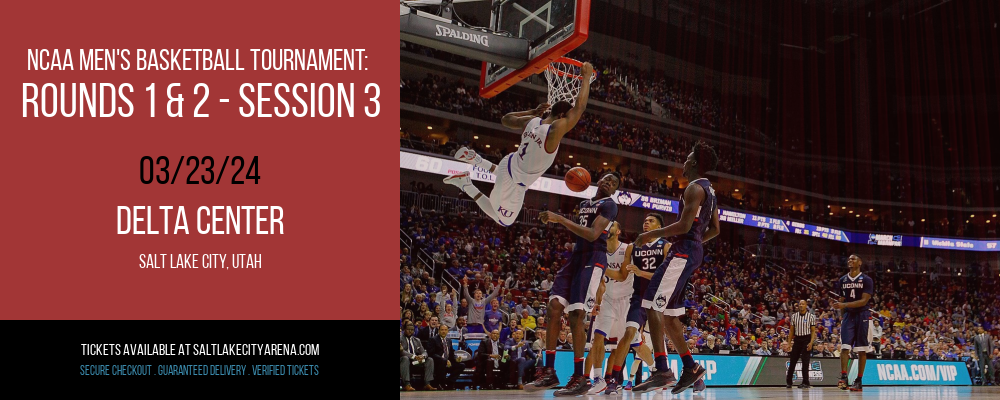 NCAA Men's Basketball Tournament at Delta Center
