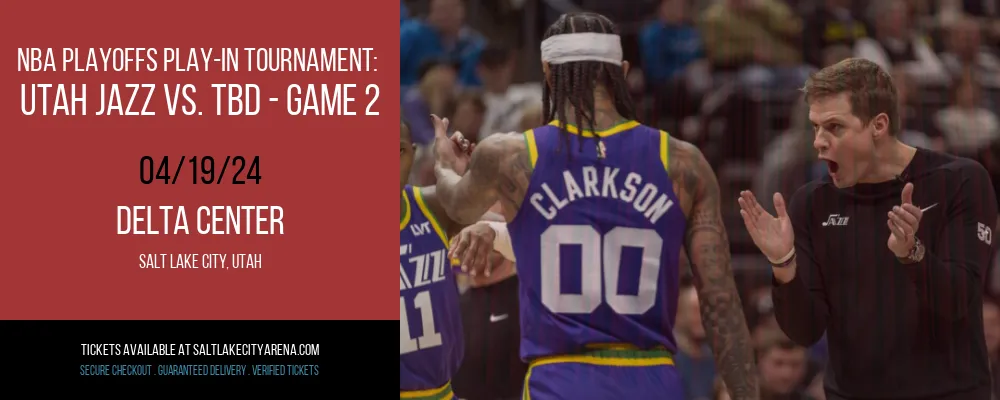 NBA Playoffs Play-In Tournament at Delta Center