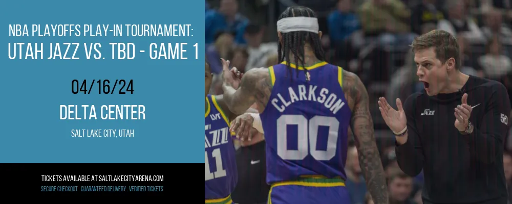 NBA Playoffs Play-In Tournament at Delta Center