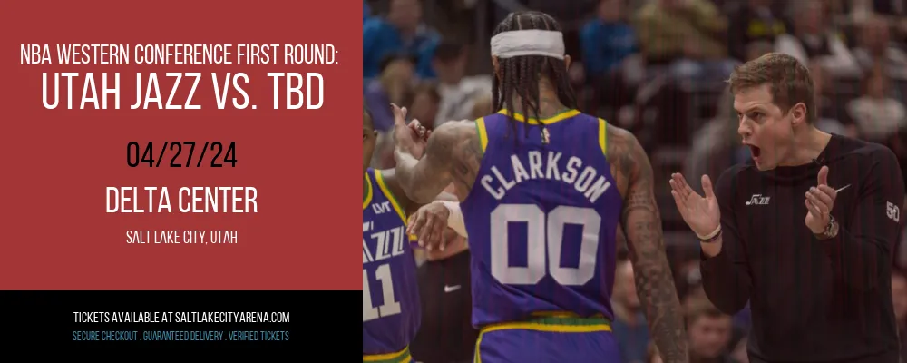 NBA Western Conference First Round at Delta Center