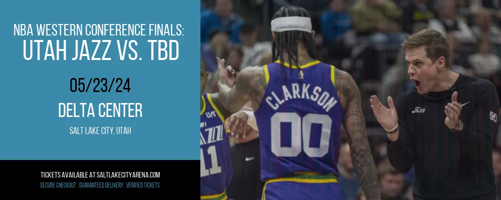 NBA Western Conference Finals at Delta Center