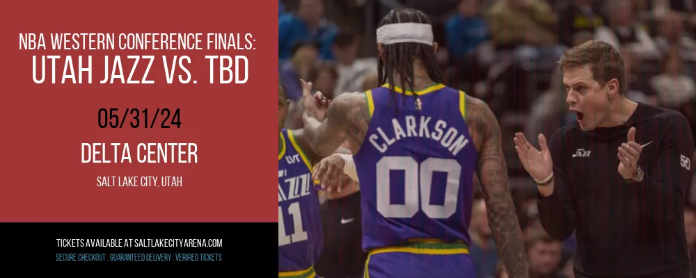 NBA Western Conference Finals at Delta Center