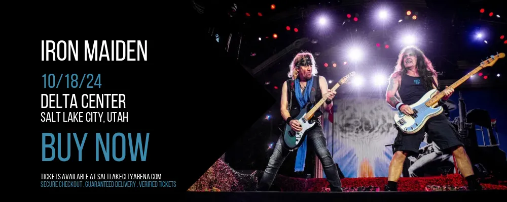 Iron Maiden at Delta Center
