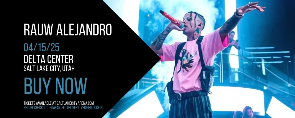 Rauw Alejandro at Delta Center