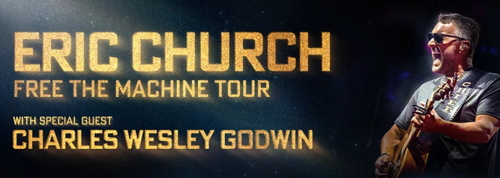 Eric Church & Charles Wesley Godwin at Delta Center